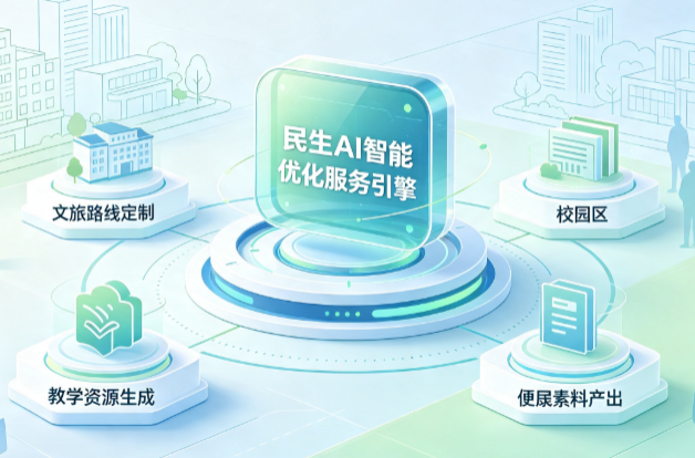 民乐县AI普惠赋能民生服务 智能优化技术升级大众生活服务体验