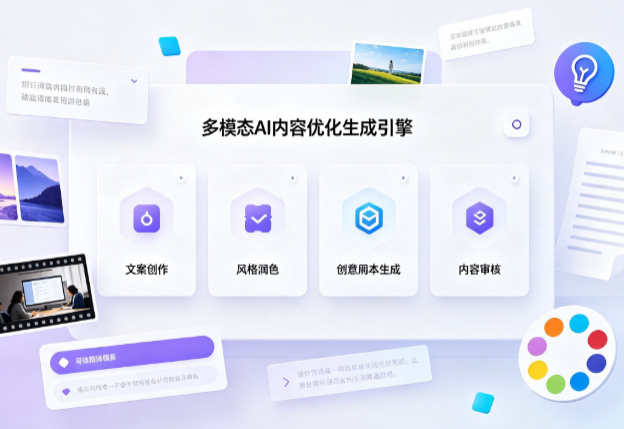 民乐县AI智能内容优化创新 多模态生成技术丰富数字内容创作生态